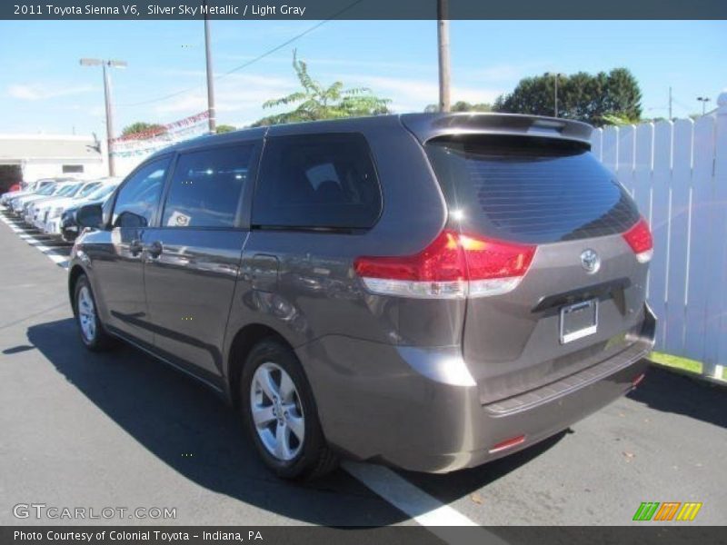 Silver Sky Metallic / Light Gray 2011 Toyota Sienna V6