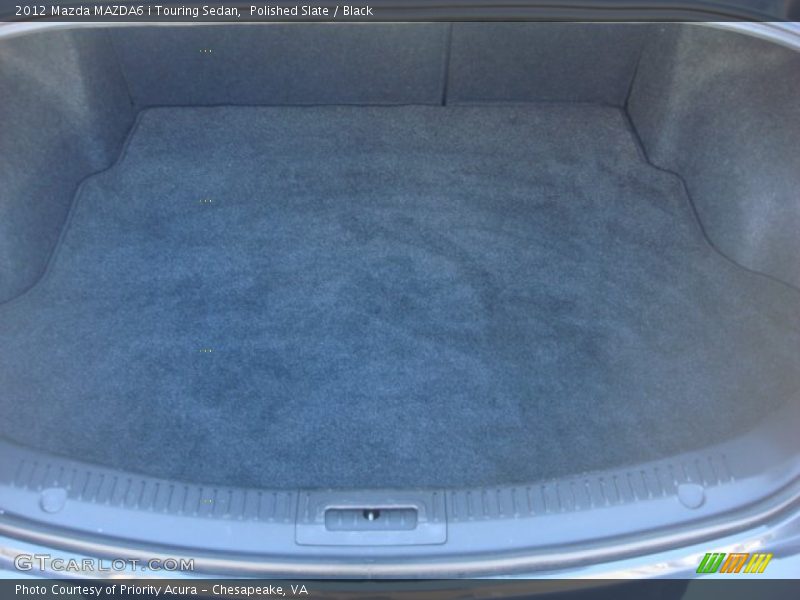 Polished Slate / Black 2012 Mazda MAZDA6 i Touring Sedan