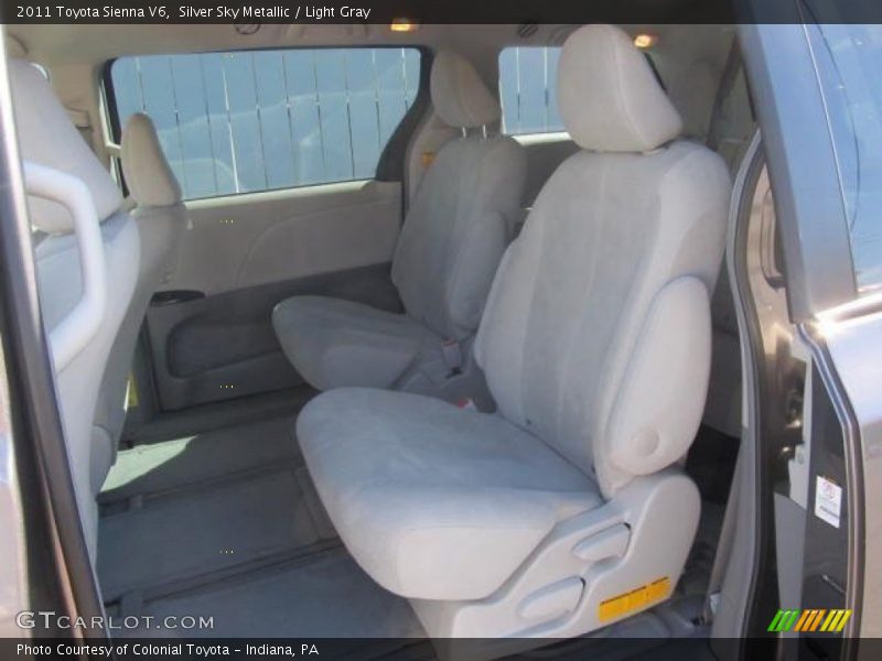 Silver Sky Metallic / Light Gray 2011 Toyota Sienna V6