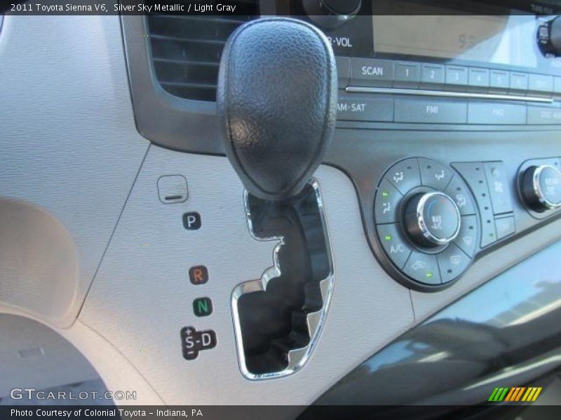 Silver Sky Metallic / Light Gray 2011 Toyota Sienna V6