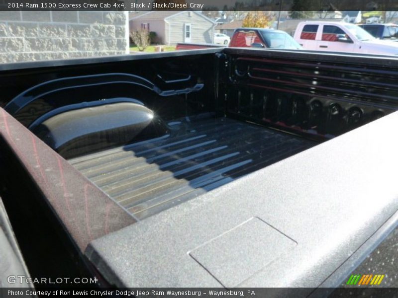 Black / Black/Diesel Gray 2014 Ram 1500 Express Crew Cab 4x4