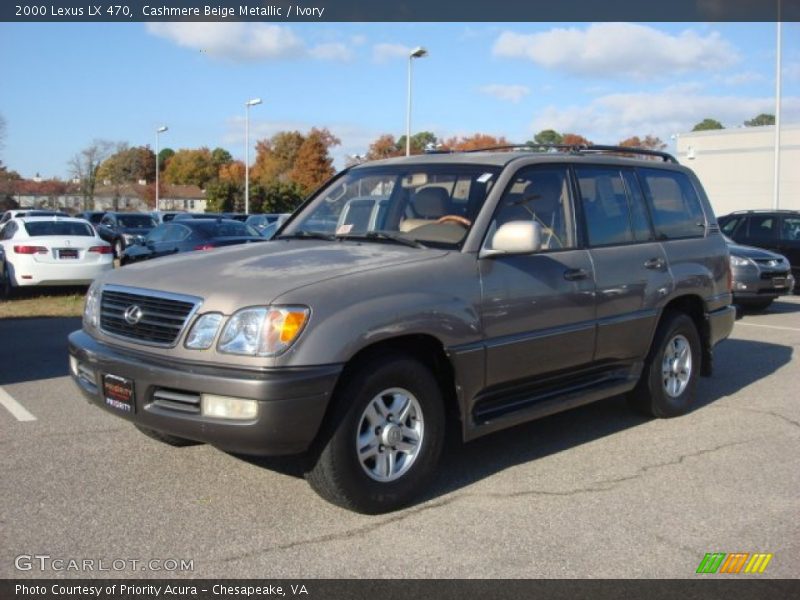 Cashmere Beige Metallic / Ivory 2000 Lexus LX 470