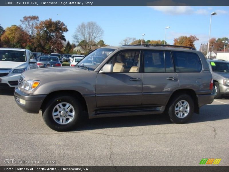 Cashmere Beige Metallic / Ivory 2000 Lexus LX 470