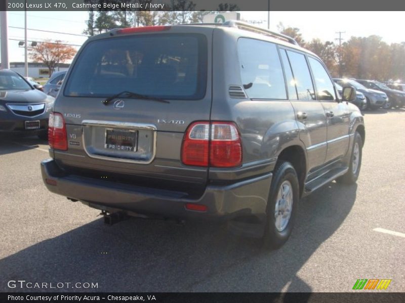 Cashmere Beige Metallic / Ivory 2000 Lexus LX 470