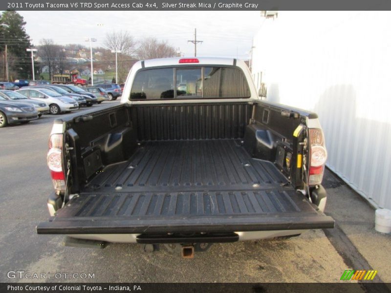 Silver Streak Mica / Graphite Gray 2011 Toyota Tacoma V6 TRD Sport Access Cab 4x4