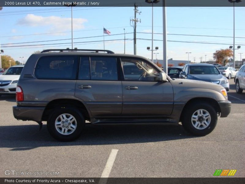 Cashmere Beige Metallic / Ivory 2000 Lexus LX 470