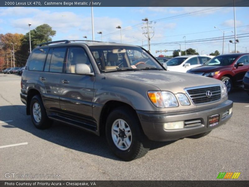 Cashmere Beige Metallic / Ivory 2000 Lexus LX 470