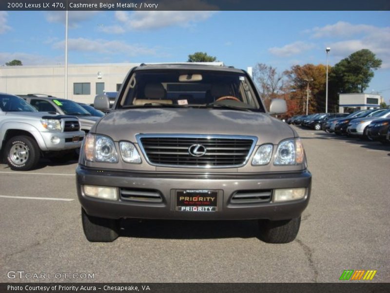 Cashmere Beige Metallic / Ivory 2000 Lexus LX 470