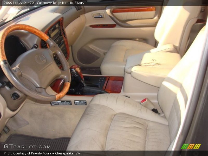 Cashmere Beige Metallic / Ivory 2000 Lexus LX 470