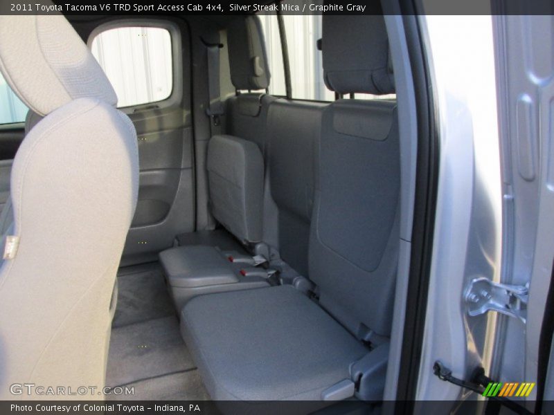 Silver Streak Mica / Graphite Gray 2011 Toyota Tacoma V6 TRD Sport Access Cab 4x4