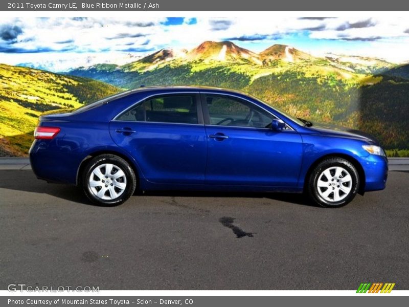 Blue Ribbon Metallic / Ash 2011 Toyota Camry LE
