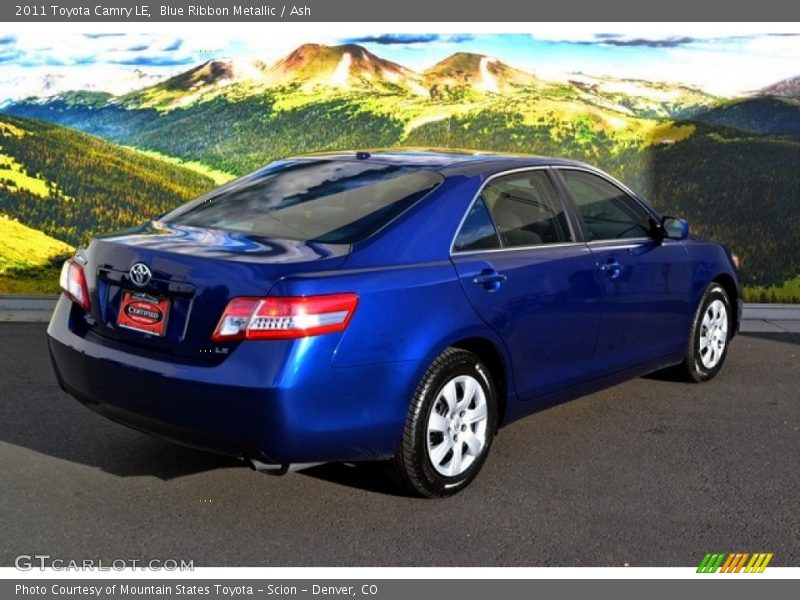 Blue Ribbon Metallic / Ash 2011 Toyota Camry LE