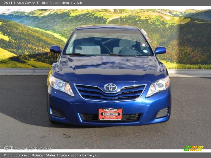 Blue Ribbon Metallic / Ash 2011 Toyota Camry LE