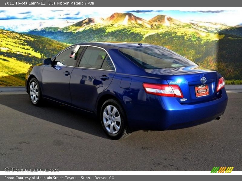 Blue Ribbon Metallic / Ash 2011 Toyota Camry LE