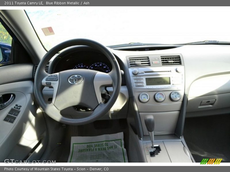 Blue Ribbon Metallic / Ash 2011 Toyota Camry LE