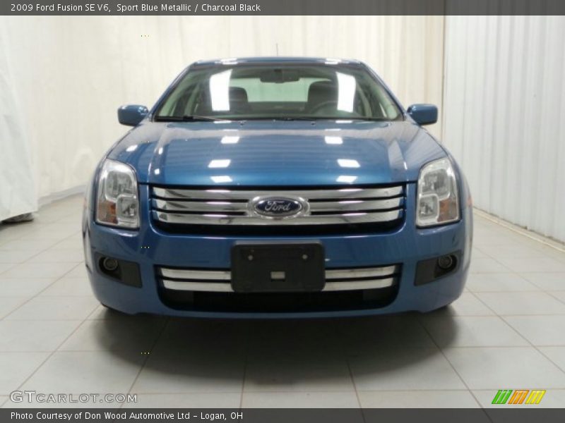 Sport Blue Metallic / Charcoal Black 2009 Ford Fusion SE V6