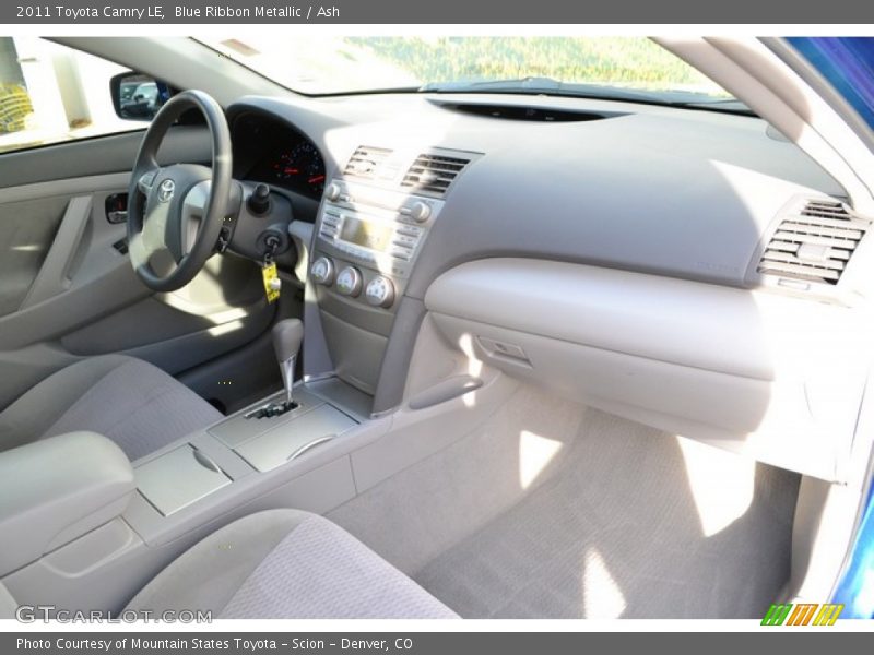 Blue Ribbon Metallic / Ash 2011 Toyota Camry LE