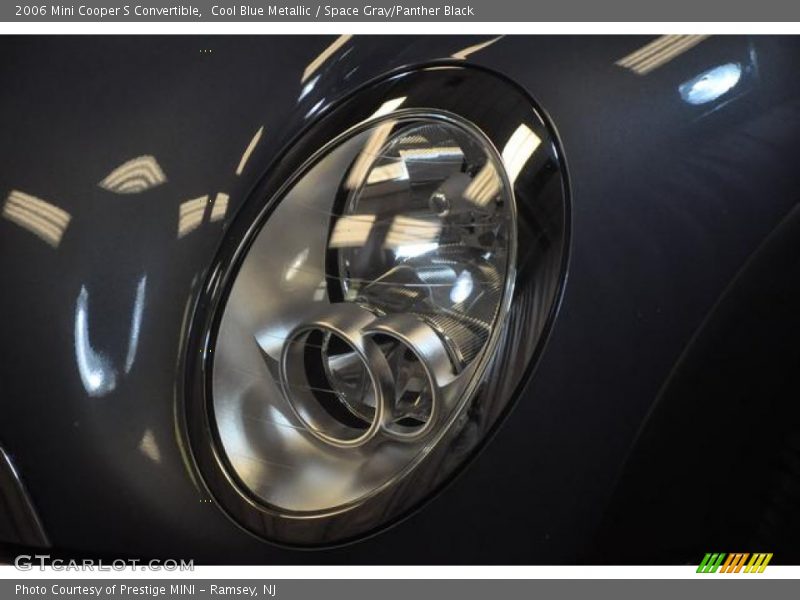 Cool Blue Metallic / Space Gray/Panther Black 2006 Mini Cooper S Convertible