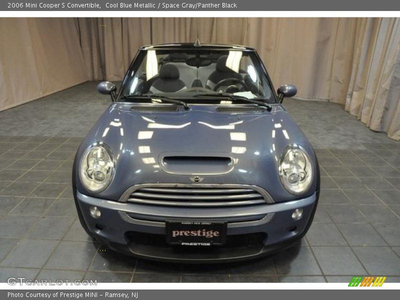Cool Blue Metallic / Space Gray/Panther Black 2006 Mini Cooper S Convertible