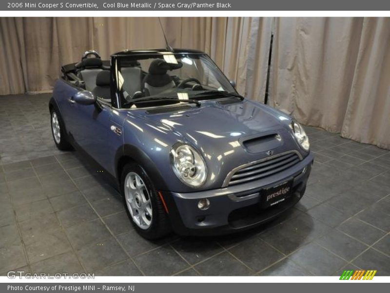 Cool Blue Metallic / Space Gray/Panther Black 2006 Mini Cooper S Convertible
