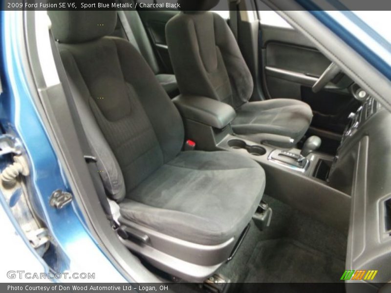 Sport Blue Metallic / Charcoal Black 2009 Ford Fusion SE V6
