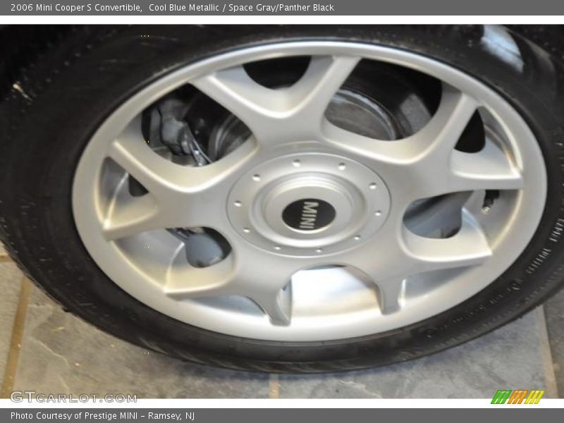 Cool Blue Metallic / Space Gray/Panther Black 2006 Mini Cooper S Convertible