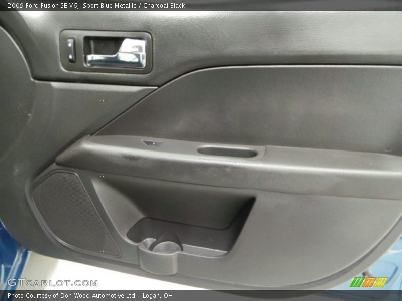 Sport Blue Metallic / Charcoal Black 2009 Ford Fusion SE V6