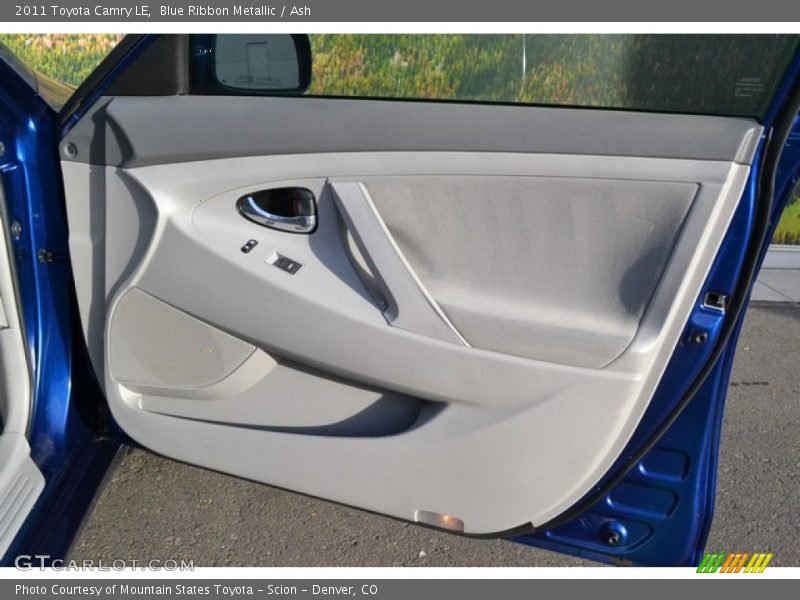 Blue Ribbon Metallic / Ash 2011 Toyota Camry LE