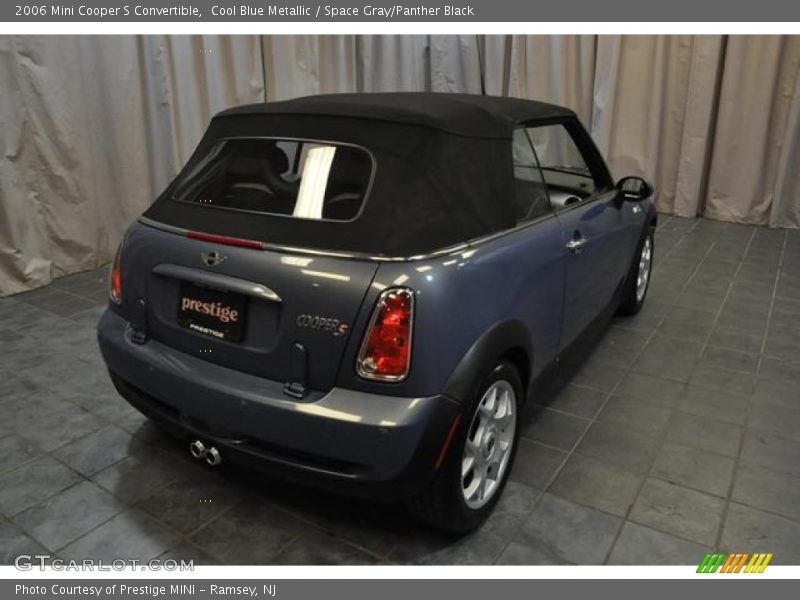Cool Blue Metallic / Space Gray/Panther Black 2006 Mini Cooper S Convertible