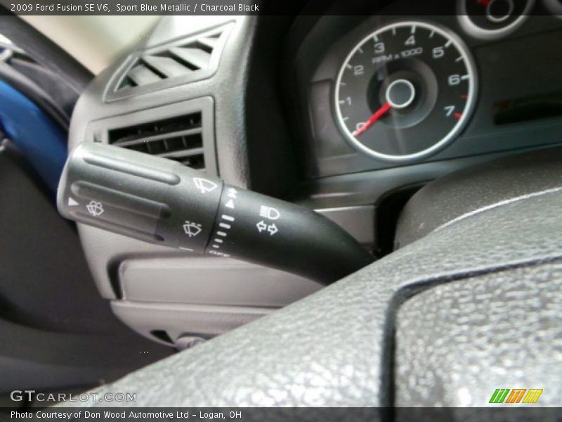 Sport Blue Metallic / Charcoal Black 2009 Ford Fusion SE V6