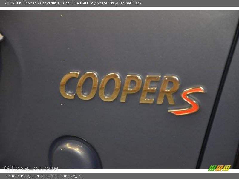 Cool Blue Metallic / Space Gray/Panther Black 2006 Mini Cooper S Convertible