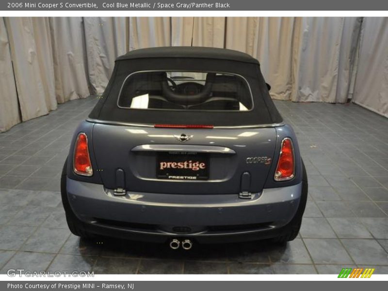 Cool Blue Metallic / Space Gray/Panther Black 2006 Mini Cooper S Convertible