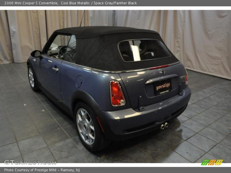 Cool Blue Metallic / Space Gray/Panther Black 2006 Mini Cooper S Convertible