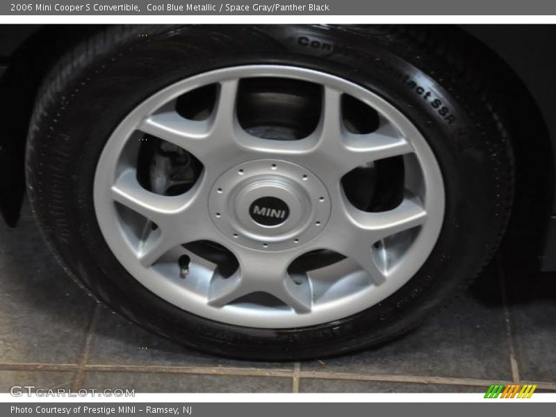 Cool Blue Metallic / Space Gray/Panther Black 2006 Mini Cooper S Convertible