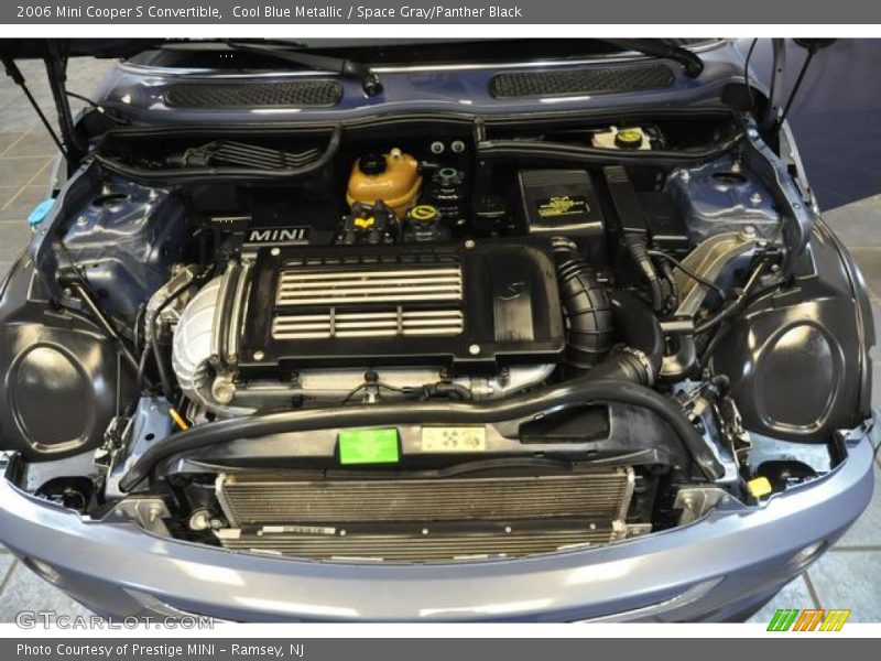 Cool Blue Metallic / Space Gray/Panther Black 2006 Mini Cooper S Convertible