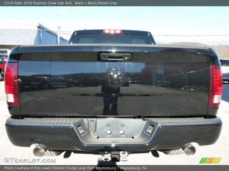 Black / Black/Diesel Gray 2014 Ram 1500 Express Crew Cab 4x4