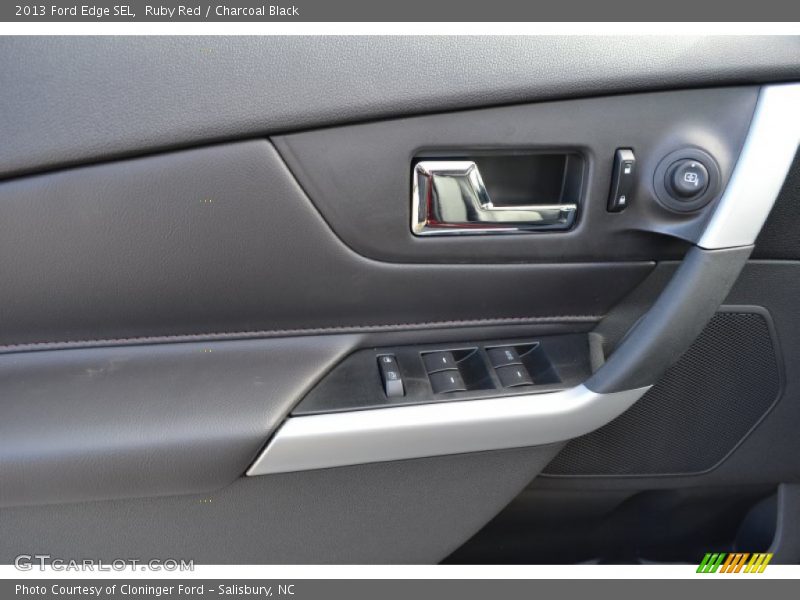 Ruby Red / Charcoal Black 2013 Ford Edge SEL