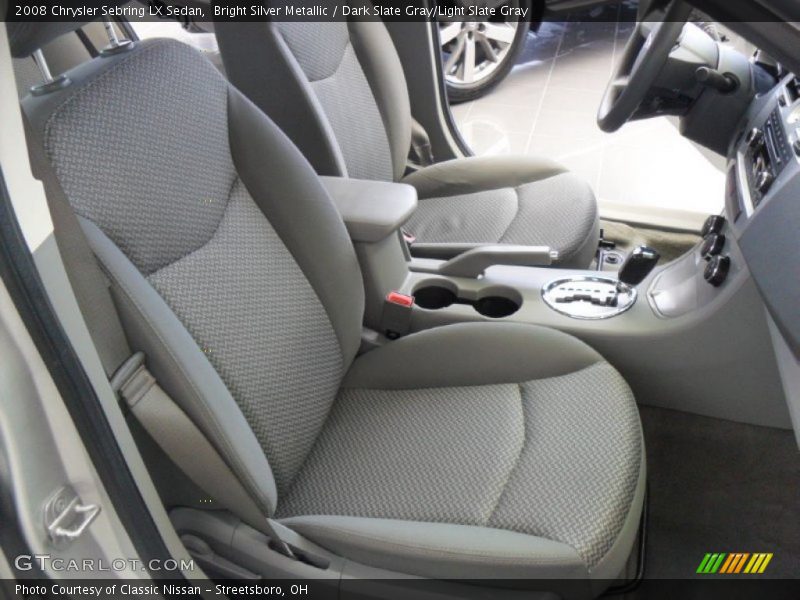 Bright Silver Metallic / Dark Slate Gray/Light Slate Gray 2008 Chrysler Sebring LX Sedan