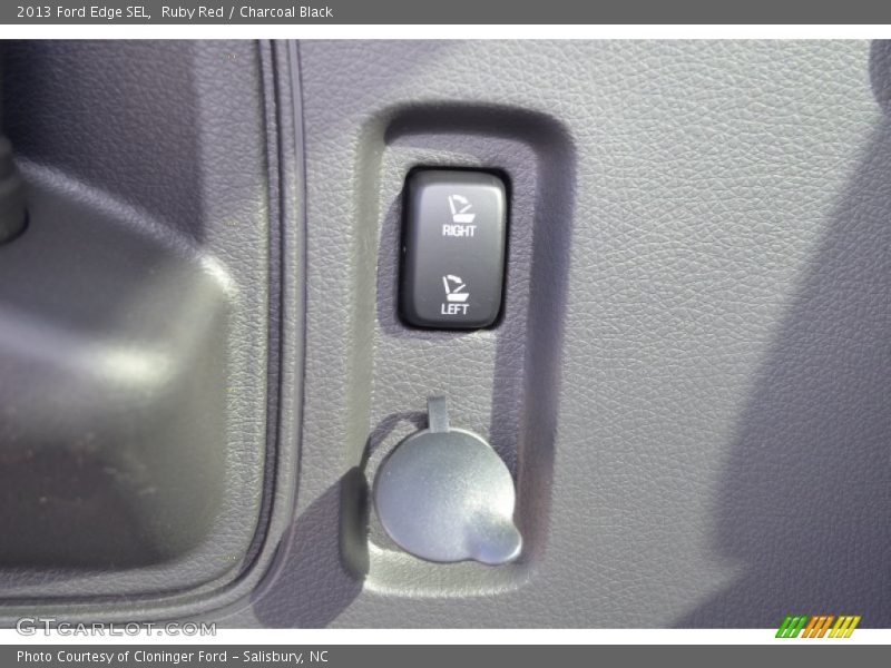 Ruby Red / Charcoal Black 2013 Ford Edge SEL