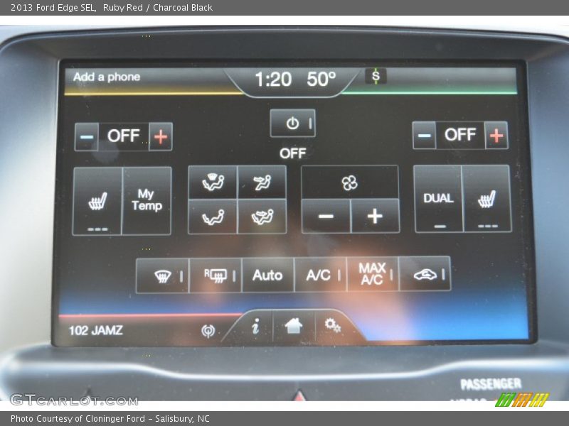 Ruby Red / Charcoal Black 2013 Ford Edge SEL