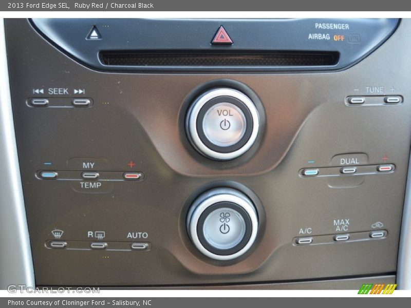 Ruby Red / Charcoal Black 2013 Ford Edge SEL