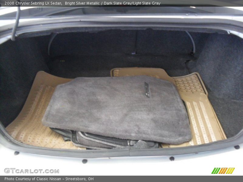 Bright Silver Metallic / Dark Slate Gray/Light Slate Gray 2008 Chrysler Sebring LX Sedan