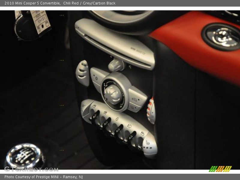 Chili Red / Grey/Carbon Black 2010 Mini Cooper S Convertible