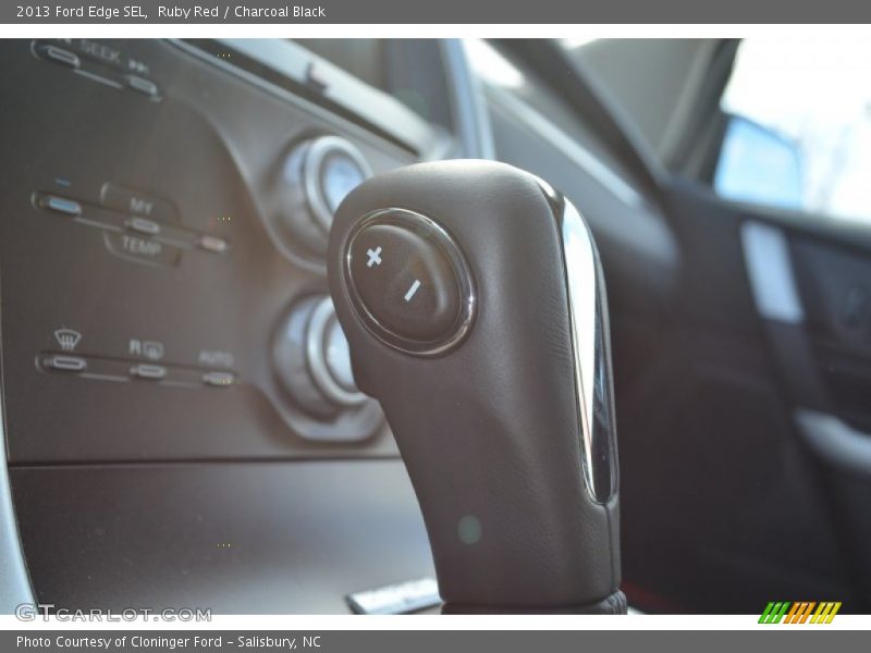 Ruby Red / Charcoal Black 2013 Ford Edge SEL