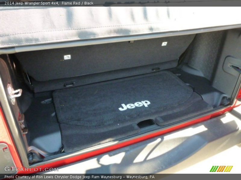Flame Red / Black 2014 Jeep Wrangler Sport 4x4