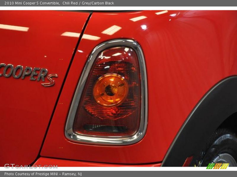 Chili Red / Grey/Carbon Black 2010 Mini Cooper S Convertible