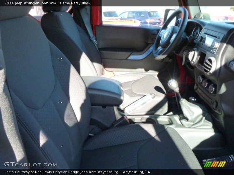 Flame Red / Black 2014 Jeep Wrangler Sport 4x4