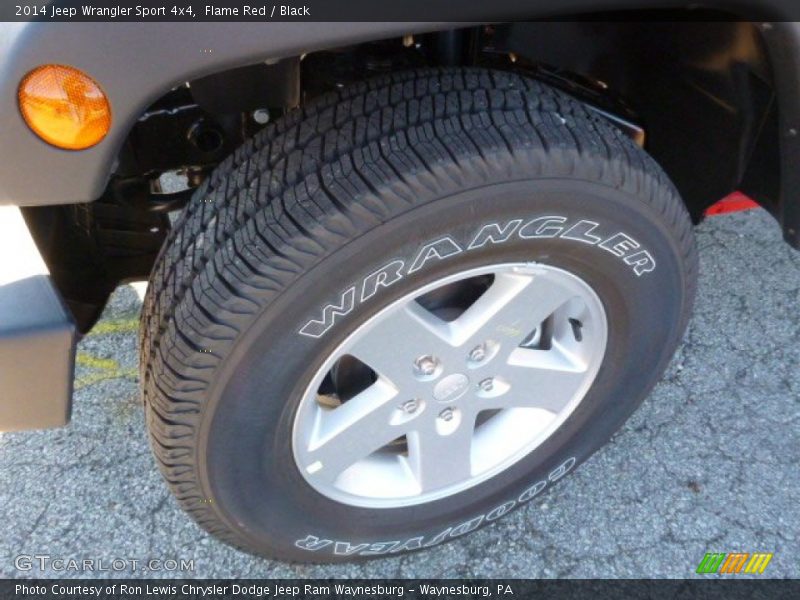 Flame Red / Black 2014 Jeep Wrangler Sport 4x4