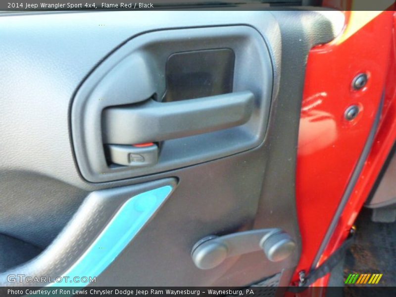 Flame Red / Black 2014 Jeep Wrangler Sport 4x4