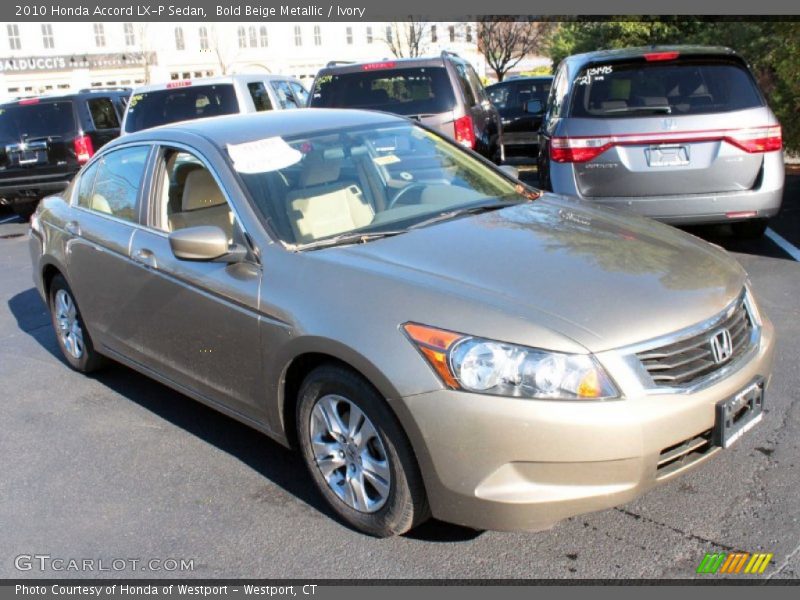 Bold Beige Metallic / Ivory 2010 Honda Accord LX-P Sedan